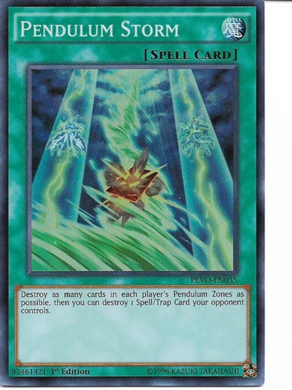 Yu-Gi-Oh Pendulum Storm PEVO-EN035 Holo LP